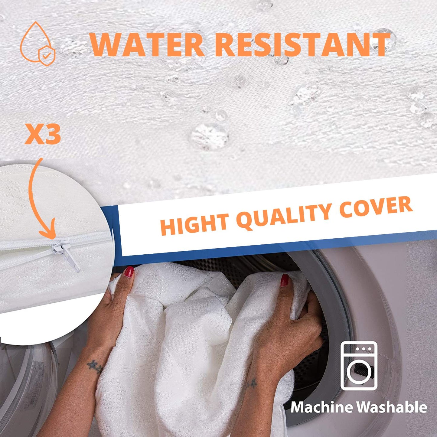 RUGUIES MAX Mattress- Colchón Cuna Viaje 120x60cm para Máximo Confort-Colchón Viscoelástica Plegable, Portátil y Reversible- Colchoneta Suelo para Bebés- Alfombra Acolchada para Niños. Oeko-Tex