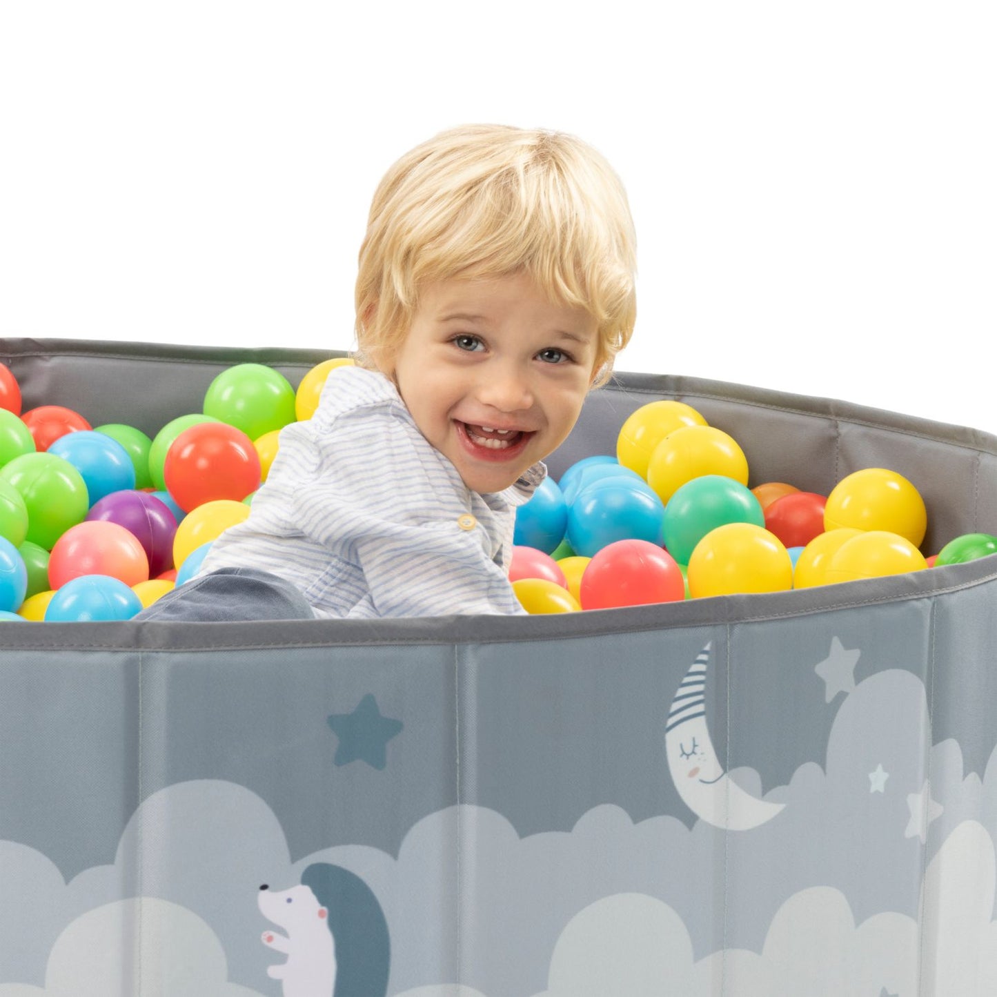RUGUIES- Ball Pool- Children's Ball Park- Ball Pool for Babies- Collapsible Ball Pool for children- Children's Sandbox- Ideal Toys, Stuffed Animals and Outdoors- 120x30cm-(Balls not included)