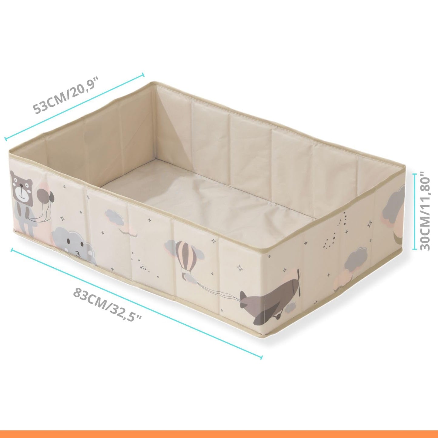 RUGUIES- Piscina de Bolas para niños- Parque Infantil- Piscina de Pelotas para Bebés- Plegable y Portátil- Cubo Juguetes- (Bolas no Incluidas).