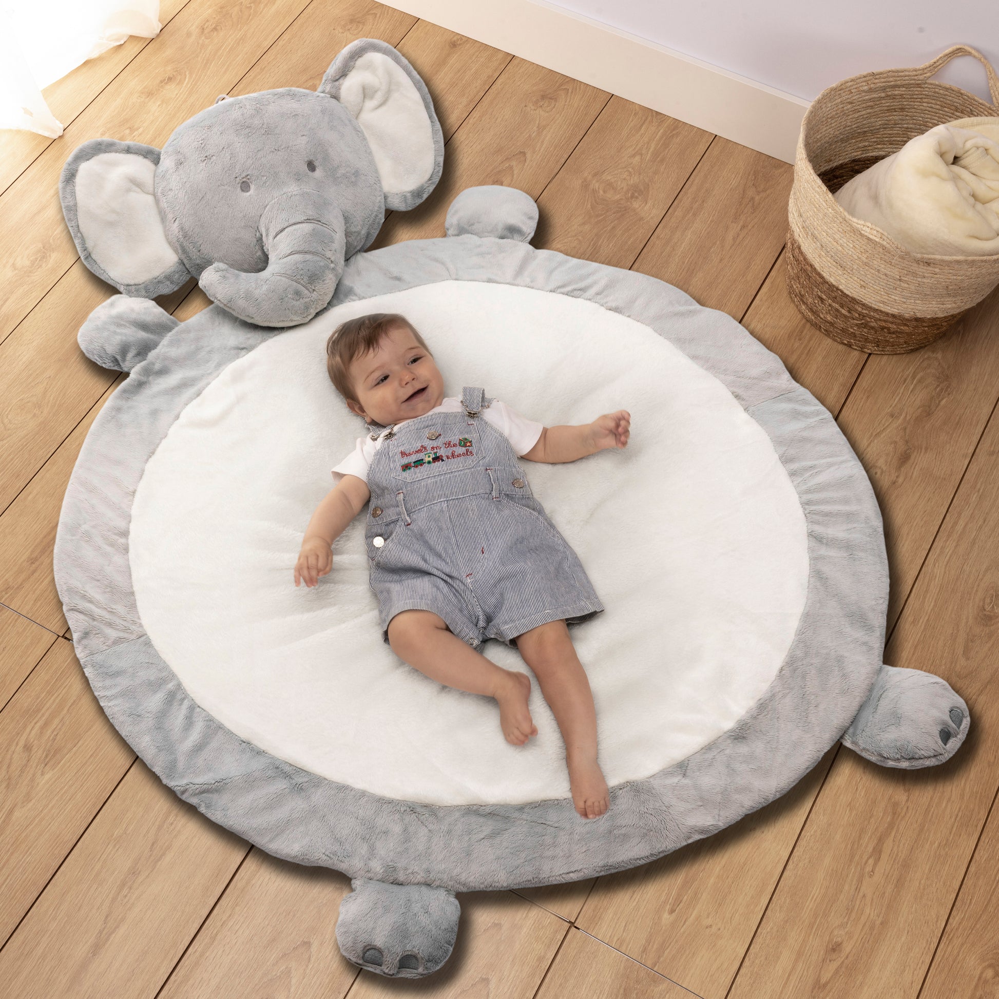 RUGUIES- Padded Baby Rug- Baby Play Blanket- Floor Cushion for Babies-